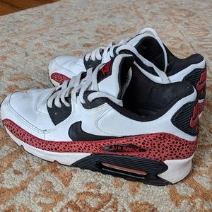 Nike Air Max 90 Varsity Red Leather